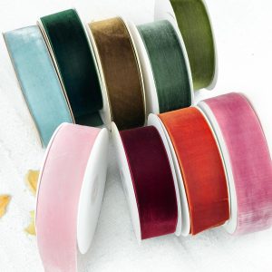 Velvet Ribbon for Crafts Weddings Decor